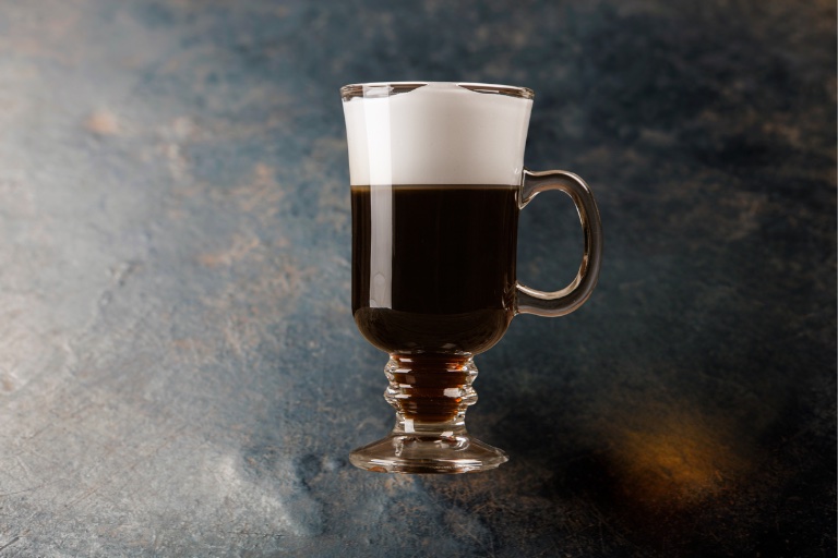 Ruvia Restaurant - Irish coffee, a warming after-dinner choice in Sultanahmet